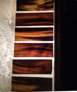 Lunettes de soleil en corne de buffle naturelle United Trade World, montures de style animal avec découpes nautiques pour utilisation au laser - Product Image 2