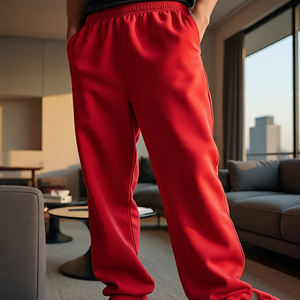 Pantalon Baggy lourd pour hommes Pyjama pour hommes Pantalon de survêtement Jogger Coton Polaire 450GSM Jogger Baggy Pantalon de survêtement pour hommes - Product Image 2