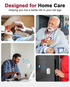 Daytech Reloj <span class=keywords><strong>de</strong></span> Terapia <span class=keywords><strong>de</strong></span> Largo Alcance para Restaurantes <span class=keywords><strong>de</strong></span> Hospital, Dispositivo <span class=keywords><strong>de</strong></span> Sistema Buscapersonas, Llamada <span class=keywords><strong>de</strong></span> <span class=keywords><strong>Camarero</strong></span>, Zumbador, Enfermera, Buscapersonas, Restaurantes - Product Image 2