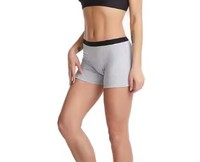 Culottes menstruelles pour femmes, taille mi-haute, style boyshort, anti-fuite, motif uni