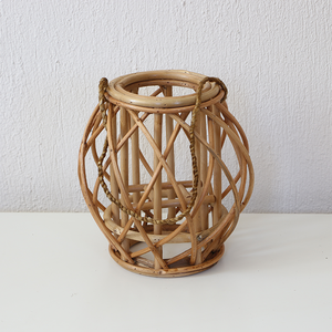 Candelabros de cristal de lujo para decoración del hogar, linternas de mimbre hechas a mano para velas votivas, Estilo Vintage, las más vendidas - Product Image 5