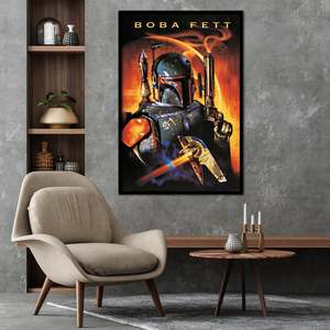 Star Wars Boba Fett <b>Poster</b> Digital Printing Techniques for Graphics - Product Image 2