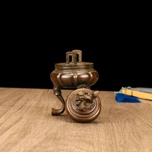 Traditional <b>Bakhoor</b> & <b>Oud</b> Incense Burners Arabic Luxury Brass Religious Durable 100% Natural Ramadan 2026 for Home Use - Product Image 6