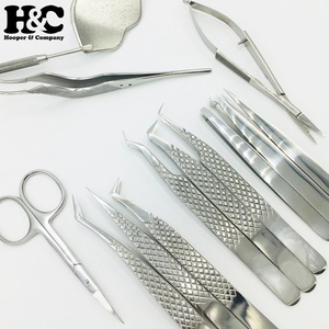 New Professional Eyelash <b>Tweezers</b> Silver Stainless Steel Customizable Color Logo Durable Anti-Magnetic Eyelash <b>Tweezers</b> mink - Product Image 3