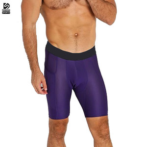 Pakistan Made High Quality <b>Men</b> <b>Compression</b> <b>Shorts</b> with Elastic Waist Quick Dry & Breathable Fabric-Private Label for Adults - Product Image 4