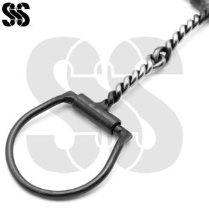 Bocados de Acero Inoxidable de Alta Calidad con Soporte Lateral Estable que Evita el Deslizamiento del Bocado, Equipo Ecuestre Duradero para Caballos - Product Image 4