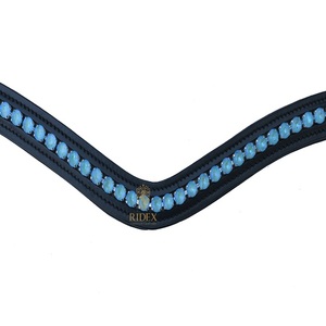 Banda Frontal de Cuero con Cristales para Caballo, Diseño que Mejora la Apariencia del Caballo, Ajuste Cómodo y Duradero, Alta Calidad Disponible - Product Image 3