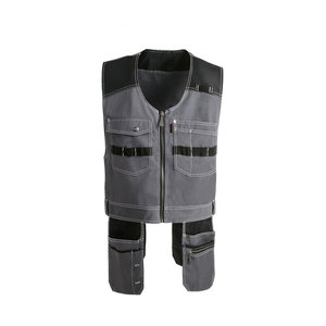 Chaleco de pesca profesional al aire libre con bolsillos, venta al por mayor, ropa de trabajo, chaleco reflectante de seguridad de alta visibilidad, ropa de trabajo de construcción - Product Image 2