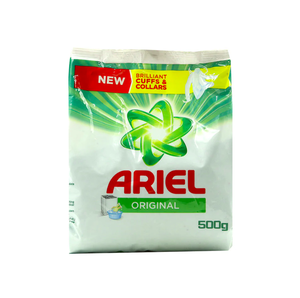 Detergente Líquido Ariel en Polvo, Todos los Aromas, Uso Multiusos para Baño, Lavandería y Ropa, Desechable y Disponible - Product Image 1