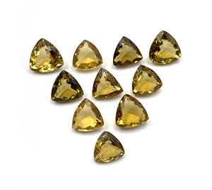 IGI Certified Natural Champagne Cuarzo Trillón Corte Piedras preciosas sueltas Lote 8-10 MM Gemas marrones para la fabricación de joyas - Product Image 3