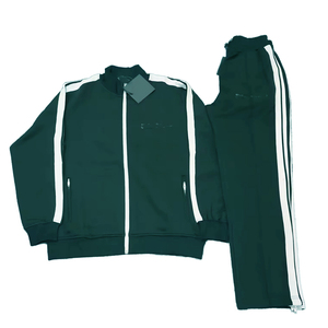 ชุดวอร์มมีซิปลายทางใส่ได้ทั้งชายและหญิงชุดวิ่งสไตล์ฮิปฮอป2025ออกแบบใหม่ - Product Image 1