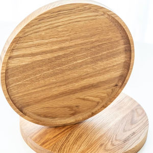 Plateau décoratif fait main en os indien incrusté, plateau de service personnalisé en bois et résine pour la cuisine et la maison, artisanat en bois élégant - Product Image 1