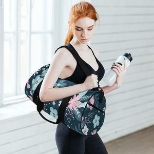 Haute qualité nouveau Style Logo personnalisé unisexe extérieur couleurs unies imprimé boxe Arts martiaux étanche Gym MMA sacs de sport - Product Image 6