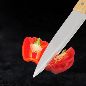 Venta al por mayor personalizado de alta calidad OEM ODM servicio superior Metal cocina deshuesador cuchillo madera Acero inoxidable Chef cuchillo clásico - Product Image 2