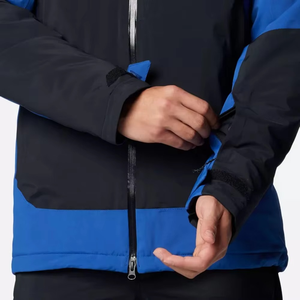 Veste coupe-vent unisexe 3-en-1 pour l'hiver, grande taille, doublure en polaire chaude, coque rigide imperméable pour la randonnée en plein air, le ski, fermeture éclair - Product Image 6