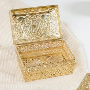 Boîte à bijoux en métal traditionnel oxydé Élevez votre collection avec nos boîtes à bijoux élégantes Boîtes à bijoux en métal en gros - Product Image 6