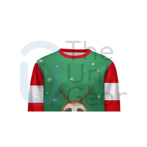 Chándales informales de invierno de alta demanda para hombres y mujeres, ropa de Navidad, sudaderas personalizadas, conjunto de pantalones de chándal, transpirables ecológicos - Product Image 5