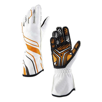 Guantes de Carreras de Cuero Personalizados Unisex 2025, Guantes Deportivos de Karting de Alta Gama, Antideslizantes, Transpirables, Compatibles con Pantalla Táctil, Estampados