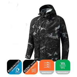 Chaqueta de Pesca Sublimada Personalizada para Hombre, Chaqueta de Pesca Cortavientos con Logotipo Personalizado para Senderismo - Product Image 6