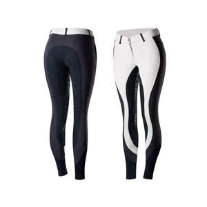 Nouvelles culottes d'équitation pour femmes Feel Fit, design sportif, poignée en silicone noire, prix de gros, pour femmes - Product Image 1