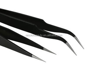 2024 Eye Brow Lash Extensionsแหนบโลโก้ที่กําหนดเองอุปกรณ์เสริมเครื่องมือแหนบขนตาชุดทองกล่องเหล็กสแตนเลส - Product Image 4