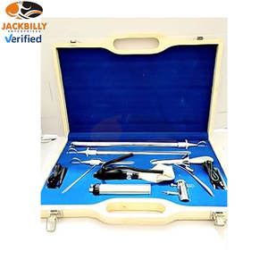 Sigmoïdoscope en acier inoxydable Proctoscope Set d'examen Source de lumière Anoscope de diagnostic rectal urologie <span class=keywords><strong>Kit</strong></span> d'instruments médicaux - Product Image 2