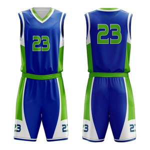 Uniforme d'équipe de football imprimé 100% polyester respirant à séchage rapide - Product Image 1