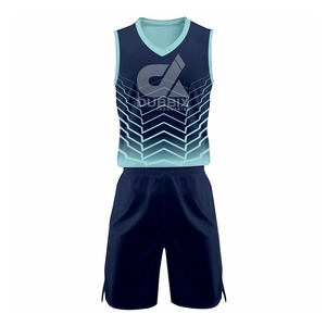 Ensemble de maillots de basket-ball pour hommes personnalisés, respirant, en polyester, vêtements de sport d'été, uniforme avec logo imprimé - Product Image 1