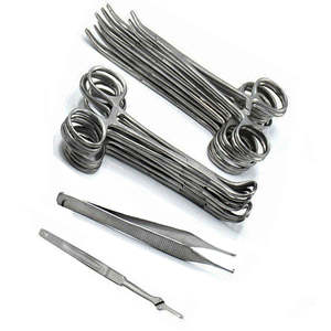 Instruments de laparotomie de base Ensemble d'instruments chirurgicaux avec boîte en acier inoxydable/Instruments de laparotomie de base Ensemble de 104 pièces - Product Image 3