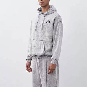 Chándal Deportivo para Hombre, Estilo Lavado Ácido, Tejido Suave, para Uso Casual y al Aire Libre - Product Image 2