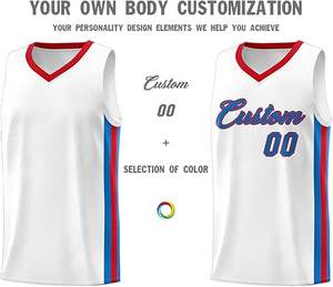 Maillots de basket-ball haut de gamme pour hommes, uniformes d'équipe avec logo personnalisé, tissu à mailles réversible imprimé par sublimation, fournisseur en gros en vrac OEM - Product Image 3