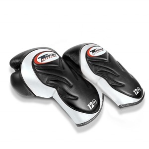 Guantes de Boxeo Profesionales Twins de Nuevo Diseño, Guantes de Boxeo Twins de Cuero Genuino para MMA, Muay Thai, Sparring y Kick Boxing - Product Image 3