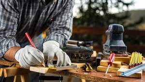 Gants de soudage robustes pour le soudage à l'arc MIG TIG avec couche extérieure ignifuge et options de marque privée - Product Image 3