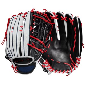 Gants de baseball en cuir de vachette avec logo personnalisé en gros Gants de baseball professionnels en cuir unisexe - Product Image 3