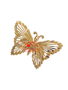 Servilletero de flores de Metal con acabado dorado de diseño llamativo, servilletero de lujo para el hogar, Hotel, boda, eventos, fiesta, decoración, servilletero - Product Image 2