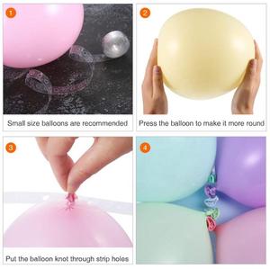 Kit de guirnalda de <span class=keywords><strong>globos</strong></span> de princesa congelada, <span class=keywords><strong>globos</strong></span> de látex PastelColor, arco de fondo para niñas, <span class=keywords><strong>fiesta</strong></span> de cumpleaños, decoraciones del Reino del Hielo - Product Image 6