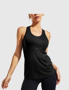 Camisetas sin mangas de entrenamiento para mujer, camisetas transpirables de secado rápido de algodón/poliéster, cuello redondo, estilo Hip Hop, diseño personalizado - Product Image 1