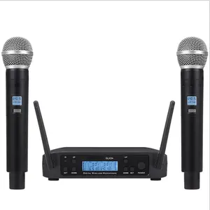 Hot Sell Professional Handheld Wireless Mic FM stage professional performance microfone GLXD4 wireless microphone