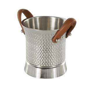 Double Wall <b>Ice</b> <b>Bucket</b> <b>Insulated</b> <b>Ice</b> <b>Bucket</b> With Lid Hammered Design Stainless Steel <b>Ice</b> <b>Bucket</b> - Product Image 2