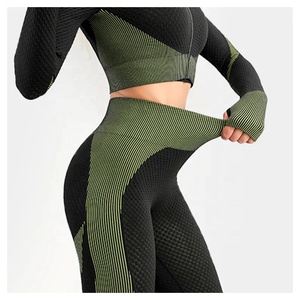 <b>Women</b> Sports Apparel Fitness Exercise Sublimation Yoga Clothing Suit Sportswear and <b>Leggings</b> Suit Activewear Fitness <b>Leggings</b> - Product Image 3