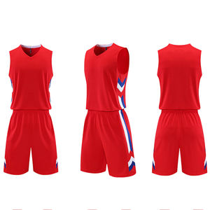 Kit de ropa deportiva para jóvenes, camisetas de baloncesto y fútbol transpirables, pantalones cortos, uniformes de baloncesto para jóvenes de talla grande - Product Image 4