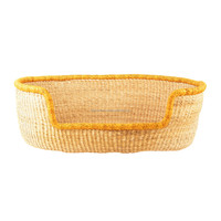 Galaximex Lit pour chat mignon, coussin en osier tressé à la main, panier-nid écologique à motif animal, taille personnalisée, vente en gros