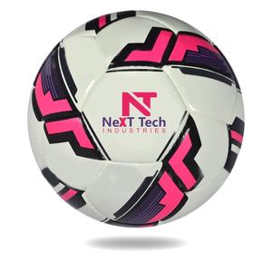 Balón de entrenamiento de fútbol de Next Tech Industries, material de PU para fines de entrenamiento con diseño personalizado y logotipo personalizado - Product Image 1