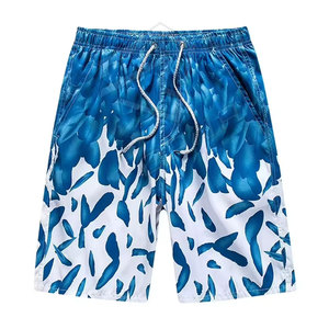 Diseño gráfico personalizado de los hombres bañadores elásticos hasta la rodilla pantalones cortos patrón bolsillos moda al por mayor tabla de surf pantalones cortos OEM personalizado - Product Image 4