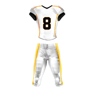 Uniforme de Fútbol Americano Personalizado, Transpirable, Tallas Grandes, 100% Poliéster, Alta Calidad, Color y Logotipo Personalizables - Product Image 4