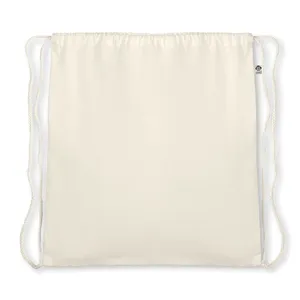 Borsa in Cotone Biologico di HUNDRED Eco-Friendly Sportpacks per Promozioni, 100% Cotone Organico - Product Image 2