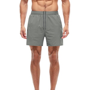 Pantalones cortos de malla atléticos personalizados con forro de compresión bolsillo para teléfono estilo deportivo para entrenamiento deportes Fitness gimnasio correr Jogging - Product Image 4
