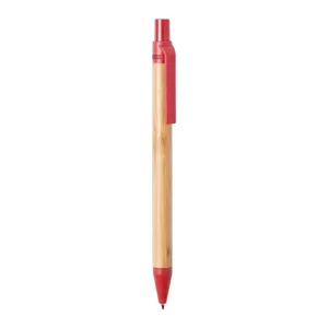 Stylo à bille en bambou écologique Slothic, gadgets durables - Product Image 4