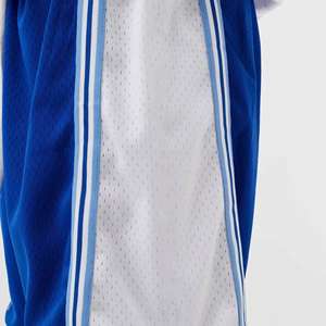 กางเกงขาสั้นออกกำลังกายทำจากผ้าเฟรนช์เทอร์รี่สำหรับผู้ชายกางเกงขาสั้นตาข่ายเชือกผูกสำหรับใส่เล่นยิมเย็บปักลาย - Product Image 5