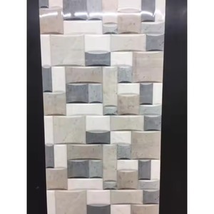 Wholesale 3D Matte Finish Ceramic Elevation Wall Tiles 300x600mm 12x24 Waterproof Home Decoration OEM Supply Porcelain Tiles - Product Image 5